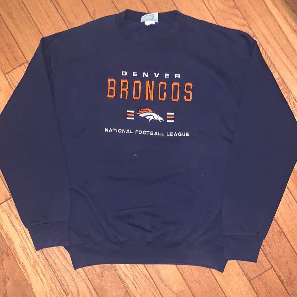 Vintage 90’s Lee Sport Denver Broncos Crewneck - Picture 1 of 6